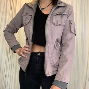 Zip Up Utility Jacket